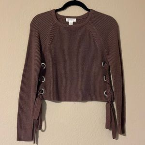 Cropped sweater